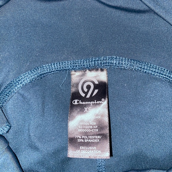 Blue and grey leggings - Picture 4 of 4